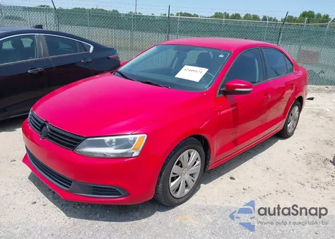2014 Volkswagen Jetta 1.8T Se z USA, uszkodzony, nr VIN 3VWD17AJ2EM227724